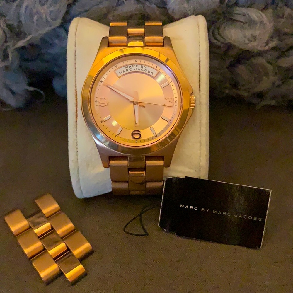 Marc Jacobs Rose Gold Watch